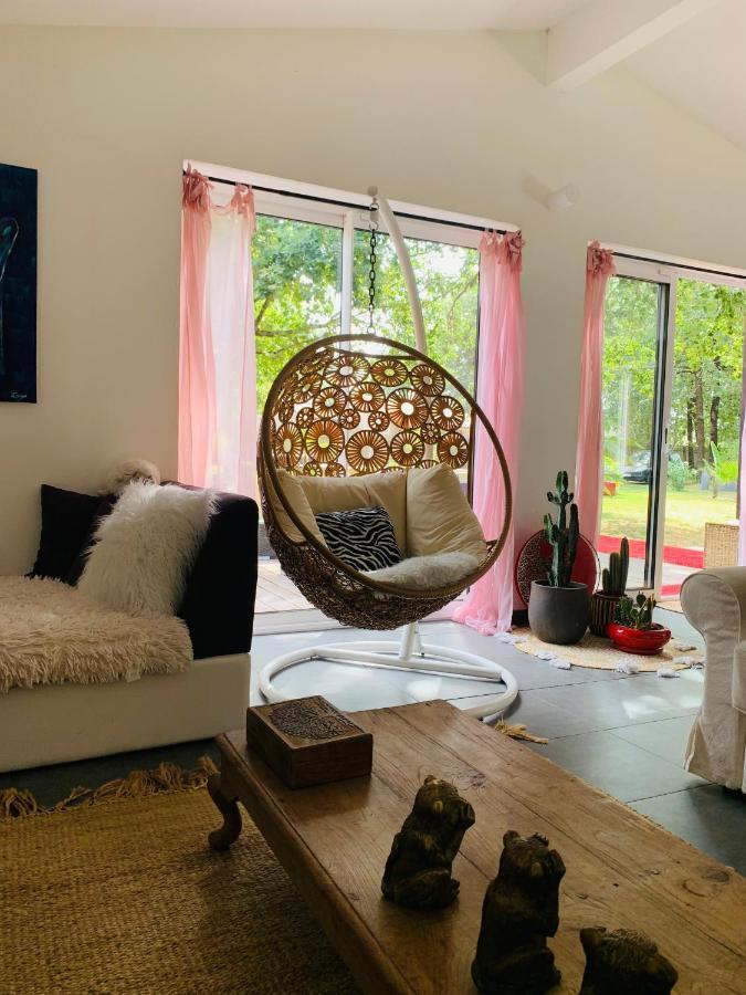 Hacienda De La Canopee Avec Piscine Chauffee Au Sel 우르탱 외부 사진